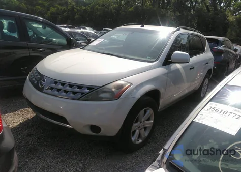 2006 Nissan Murano S from USA, damaged, VIN JN8AZ08W36W513675